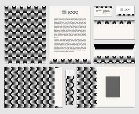 Free Greyscale Identity Vector 8