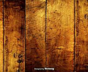 Vector Grungy Hardwood Scratched Planks