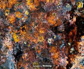 Rusty Grunge Background - Vector Grunge Texture
