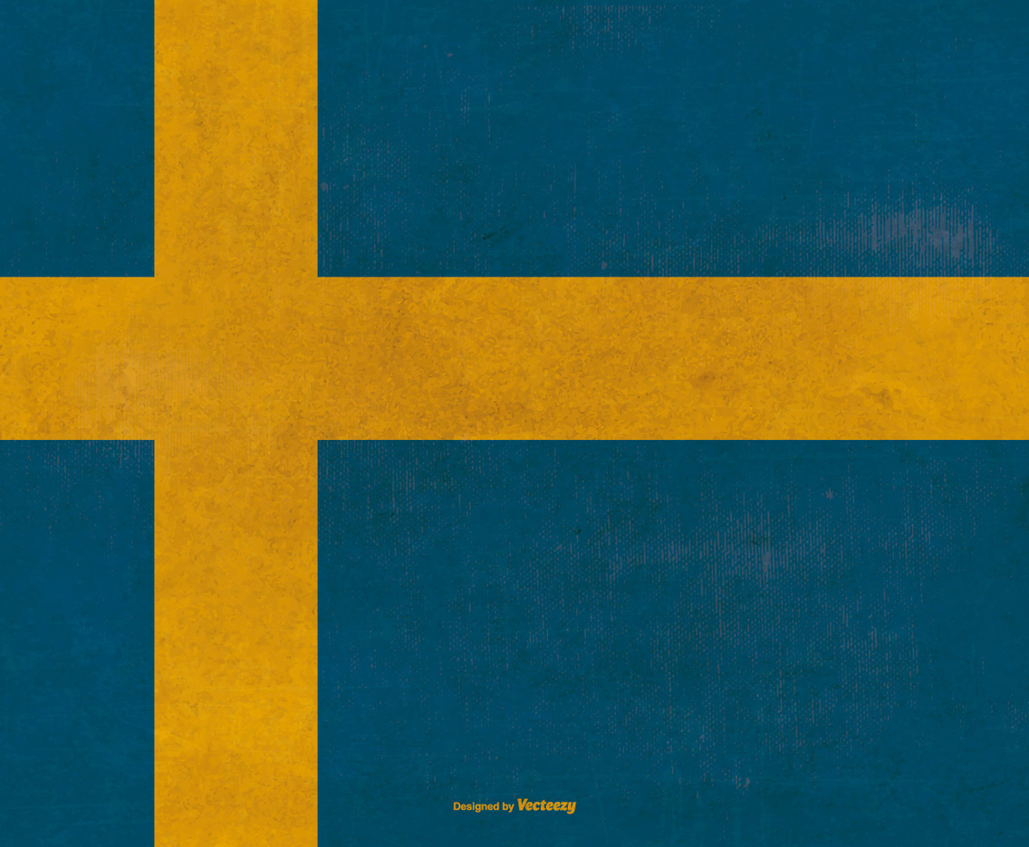 Grunge Flag of Sweden