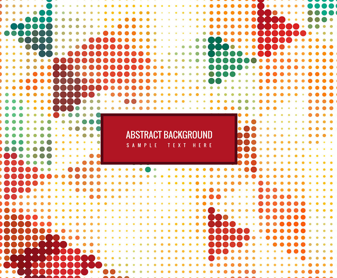 Free Vector Abstract Halftone Background