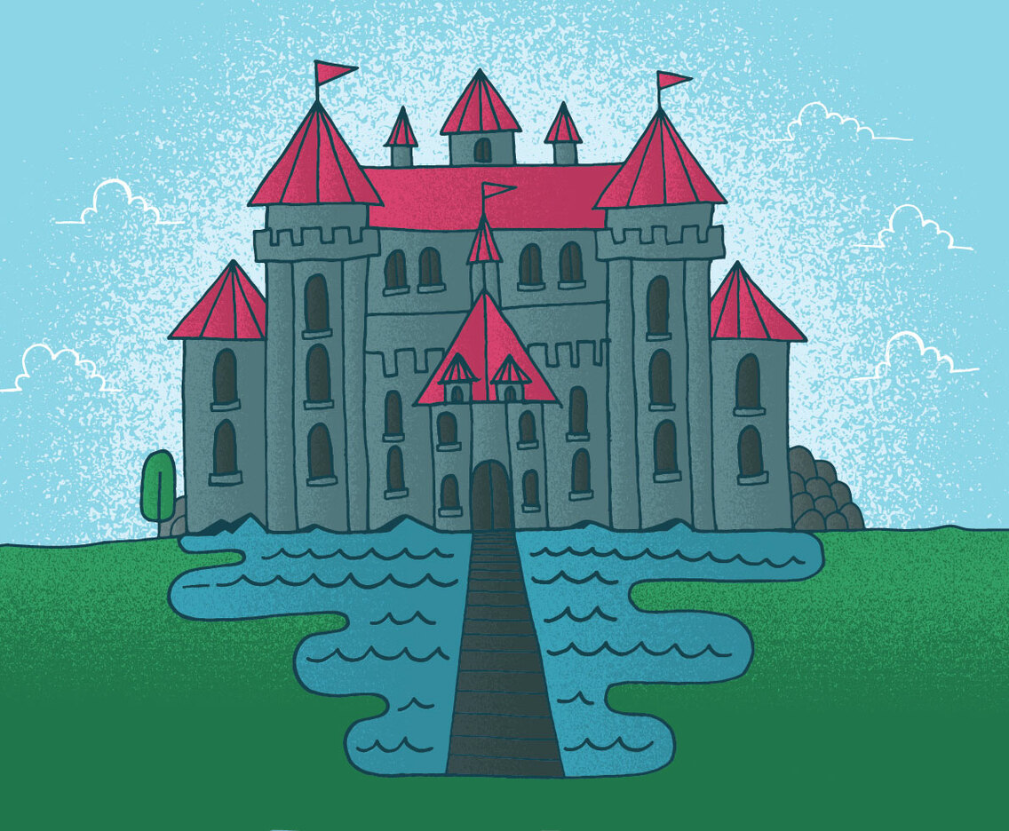 Fairy Tale Castle Vector