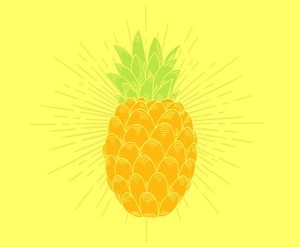Pineapple Vector