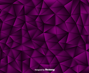 Vector Background Of Purple Polygons
