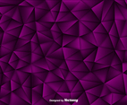 Vector Background Of Purple Polygons