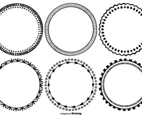 Cute Hand Drawn Style Frames