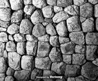 Vector Texture Of A Wall Of Rocks