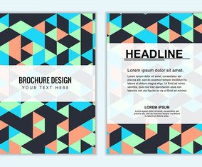 Free Vector Business brochure