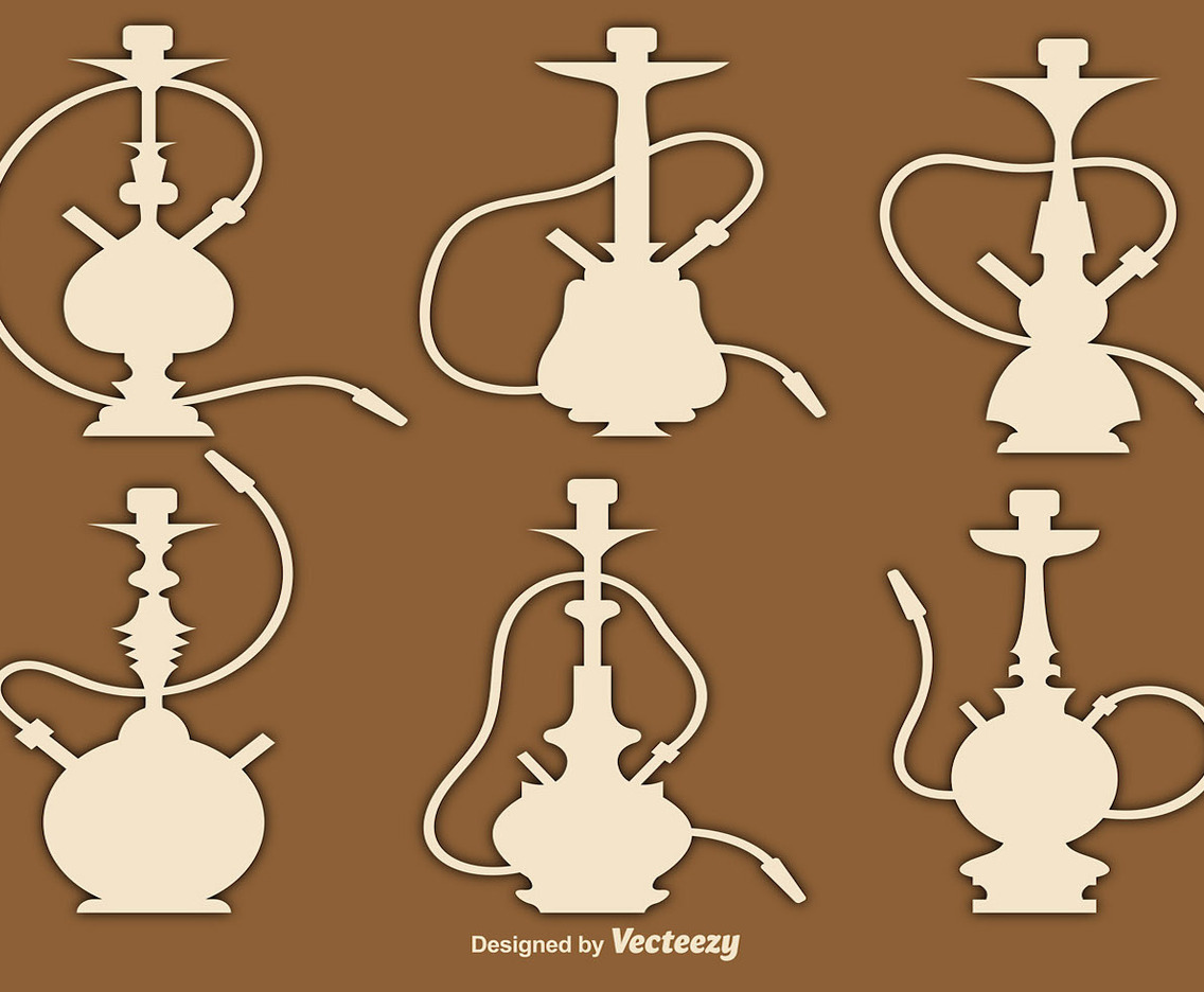 Vector Hookah Icons