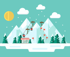 Free Winter Vecor Illustration