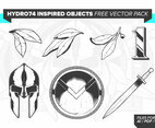 Hydro74 Inspired Objects Free Vector Pack