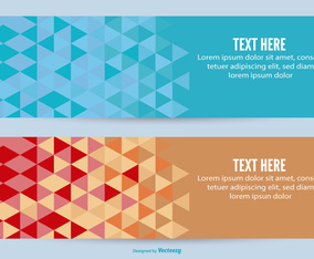 Abstract Vector Banners