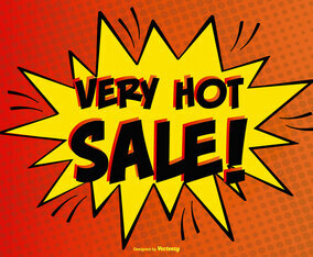 Comic Style Hot Sale Illustration