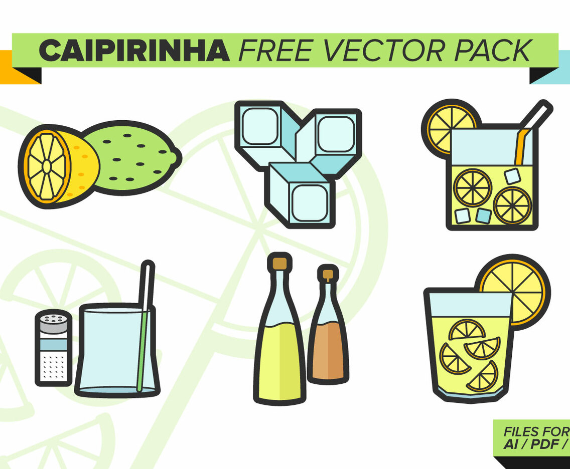 Caipirinha Free Vector Pack