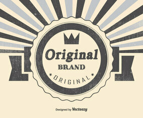 Retro Original Brand Illustration