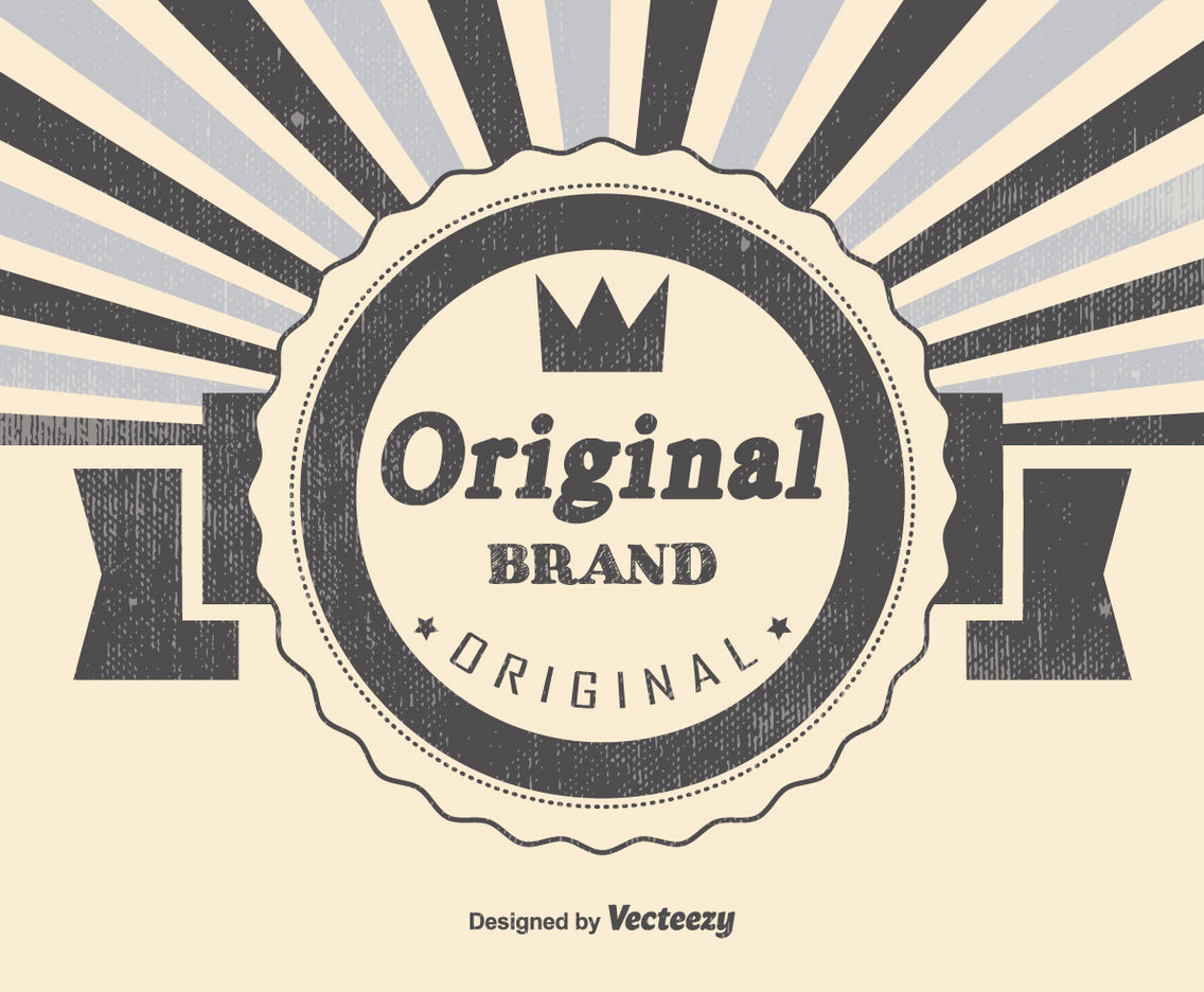 Retro Original Brand Illustration