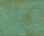 Green Stained Grunge Background