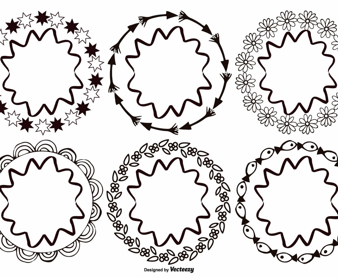 Hand Drawn Style Frames