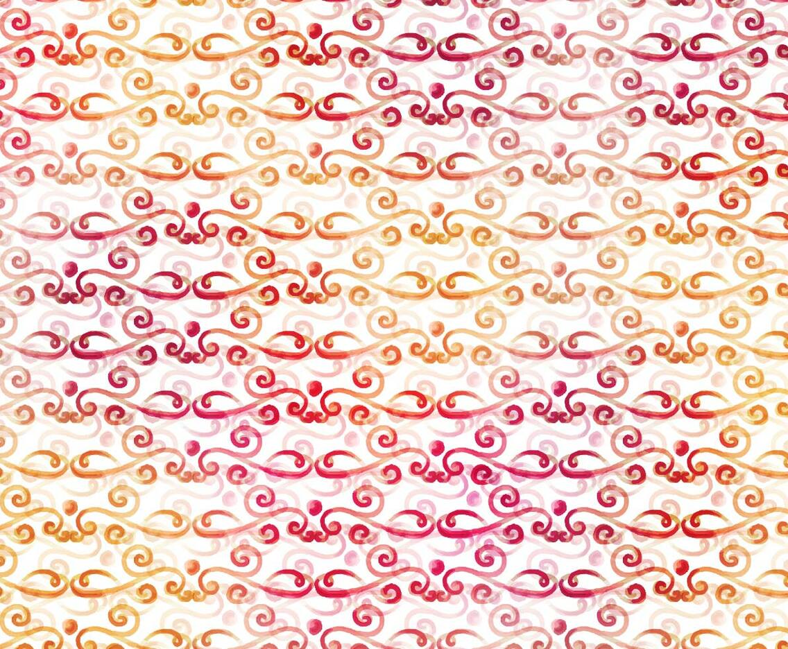 Warm Vector Watercolor Royal Background
