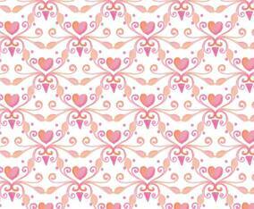 Free Vector Watercolor Heart Royal Background