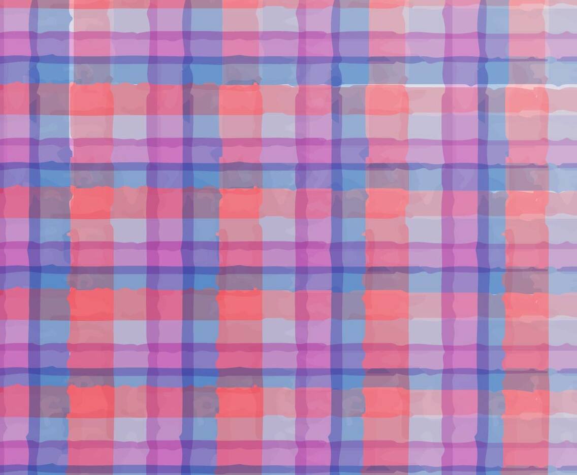 Free Vector Watercolor Plaid Background