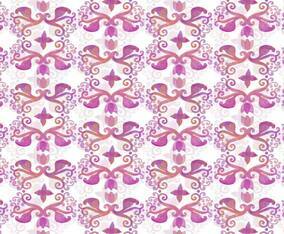 Pink Vector Watercolor Royal Background