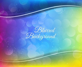 Free Vector Colorful Blurred Background