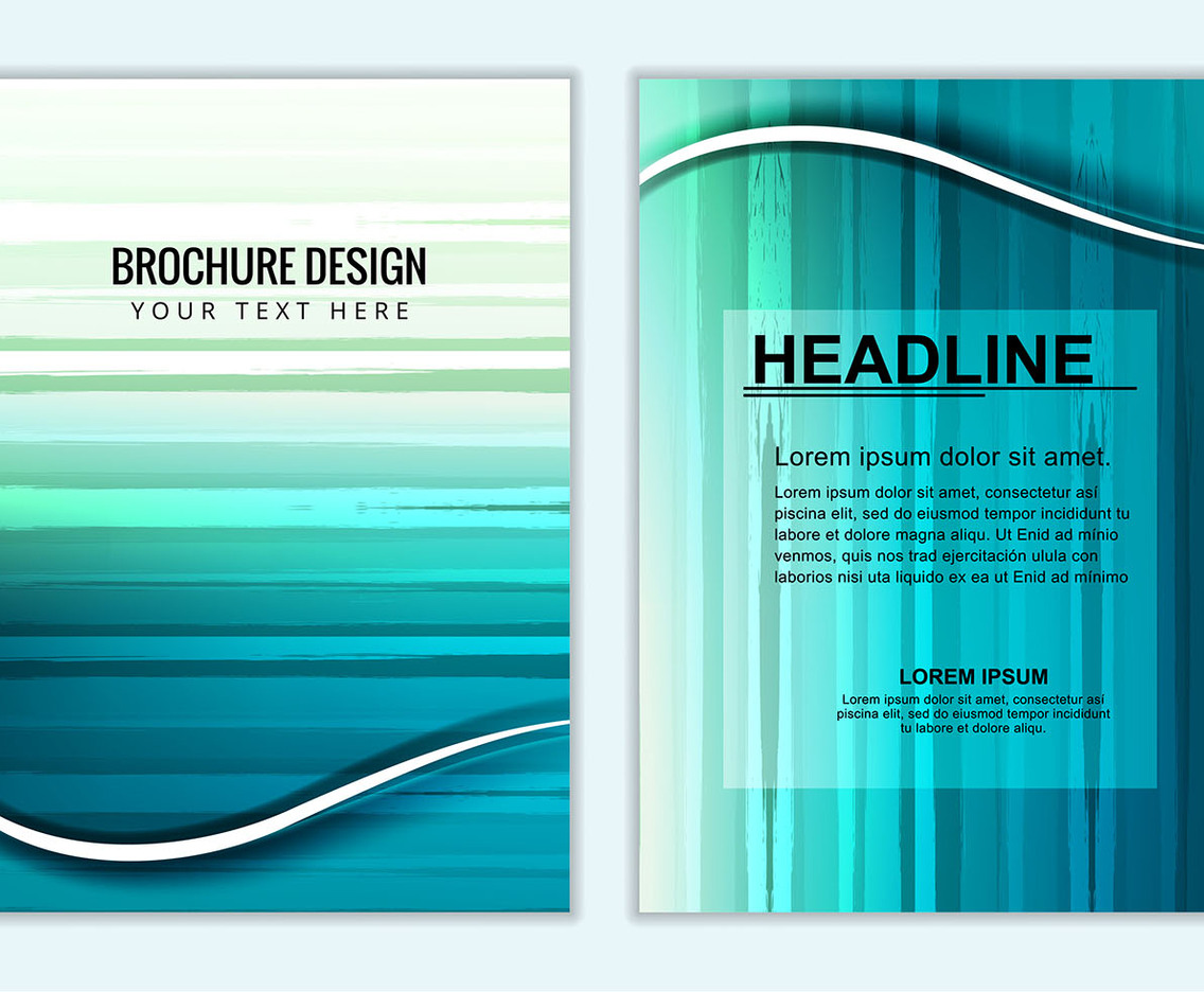 Free Vector Business Brochure