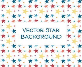 Colorful Star Background