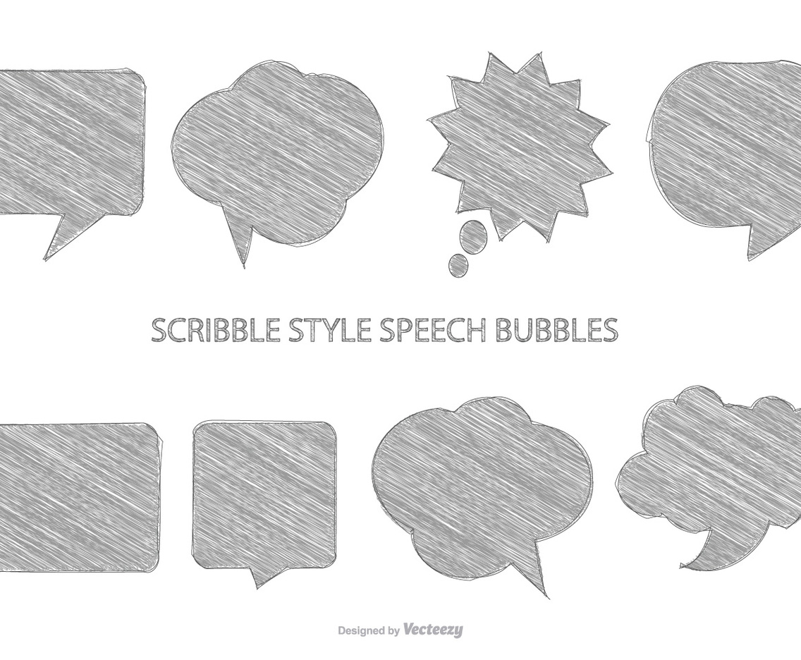 Sketchy Speech Bubbles