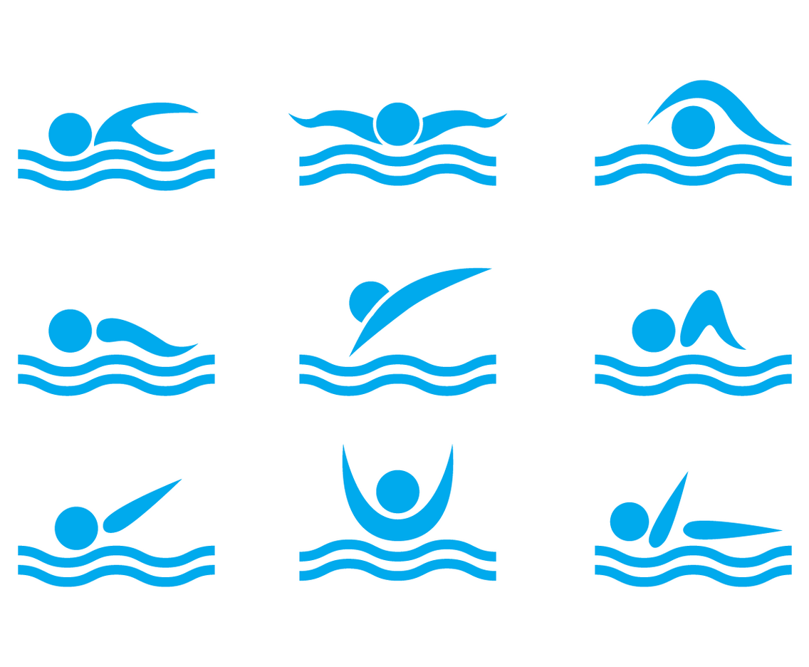 Free Swimming Vector