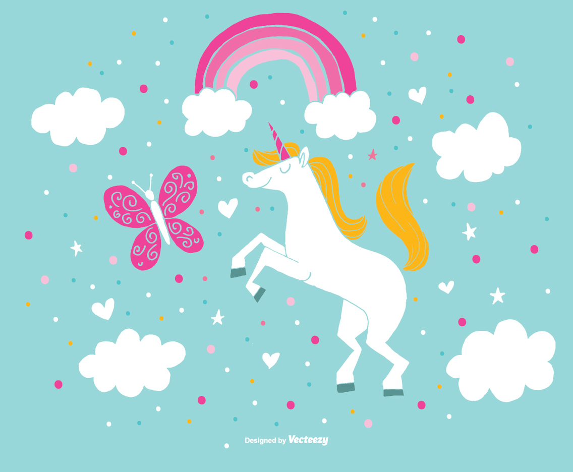 Adorable Unicorn Vectors