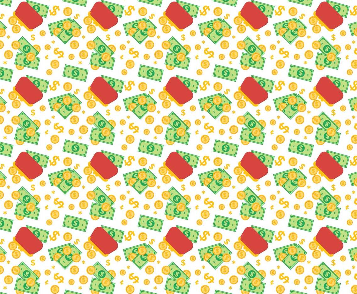 Free Dollar Vector Pattern