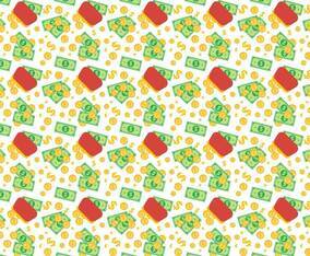 Free Dollar Vector Pattern