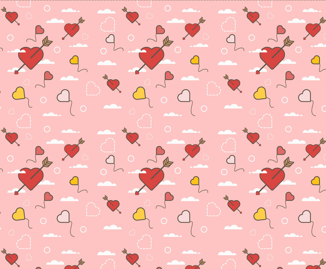 Free Love Background Vector 1