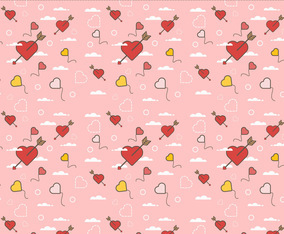 Free Love Background Vector 1