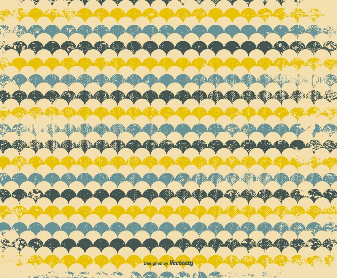 Retro Grunge Pattern Background