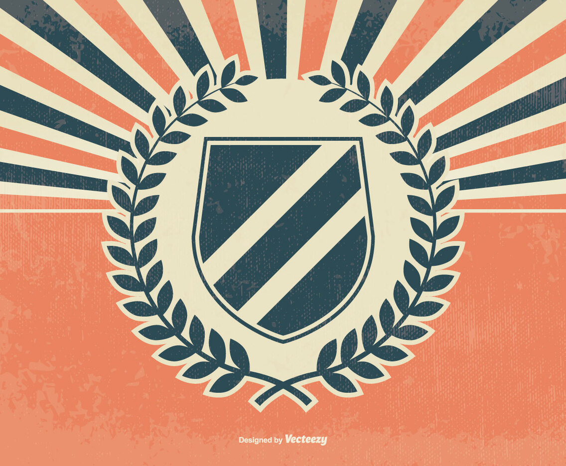 Retro Sunburst Background