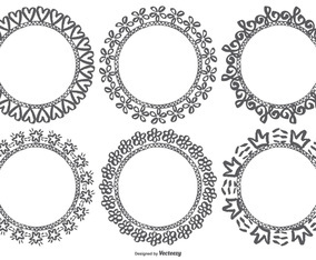 Hand Drawn Doodle Frames
