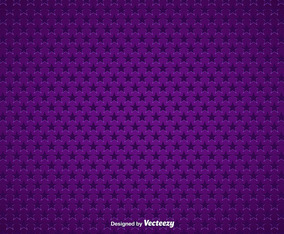 Purple Background With Stars Seamless Pattern
