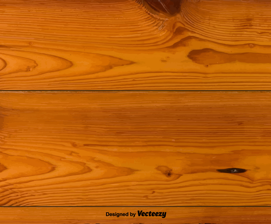 Vector Natural Wood Planks Background