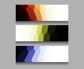 Free Vector Colorful Modern Headers