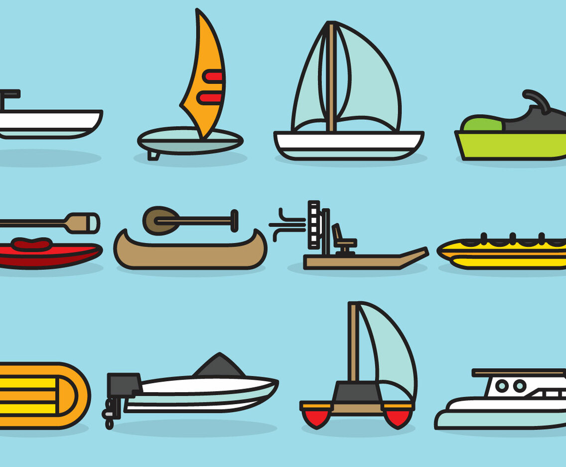 Cute Aquatic Transports