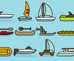 Cute Aquatic Transports