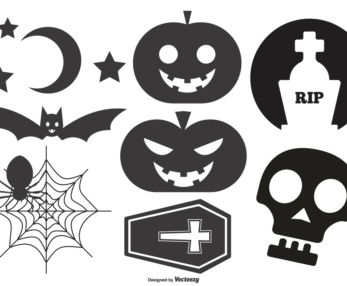 Halloween Vector Shapes