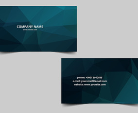 Free Vector Visiting Card Background
