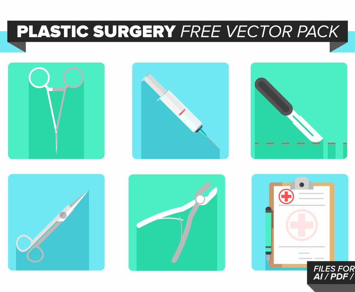 Plastic Surgery Free Vector Pack