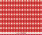 Christmas Pixelated Vector Background