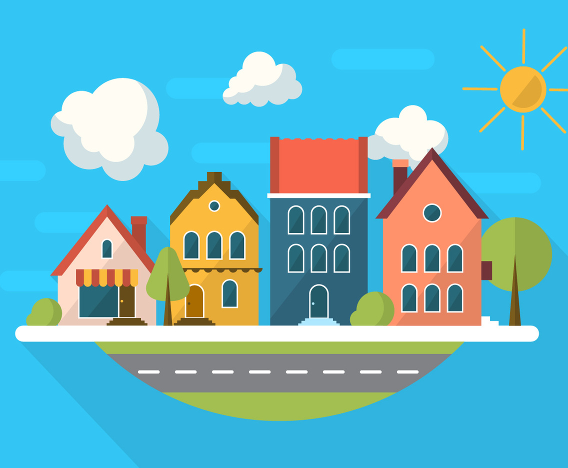 Free Vector Landscape