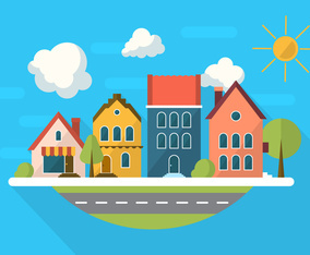 Free Vector Landscape